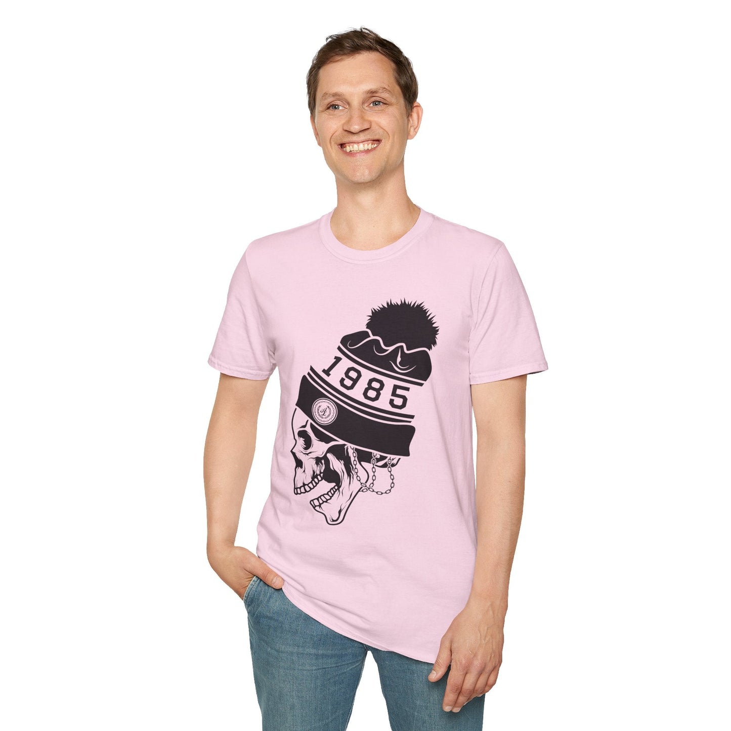 Cartoon Animation T Shirt Unisex Gildan Softstyle 64000 Tee With Art Design Funny Graphic