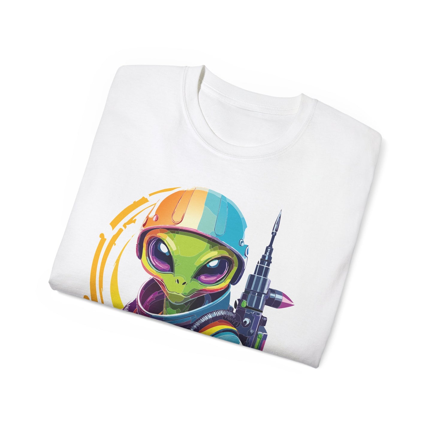 Gildan 2000 Unisex Ultra Cotton Alien Shirt, Tee Shirt with Alien