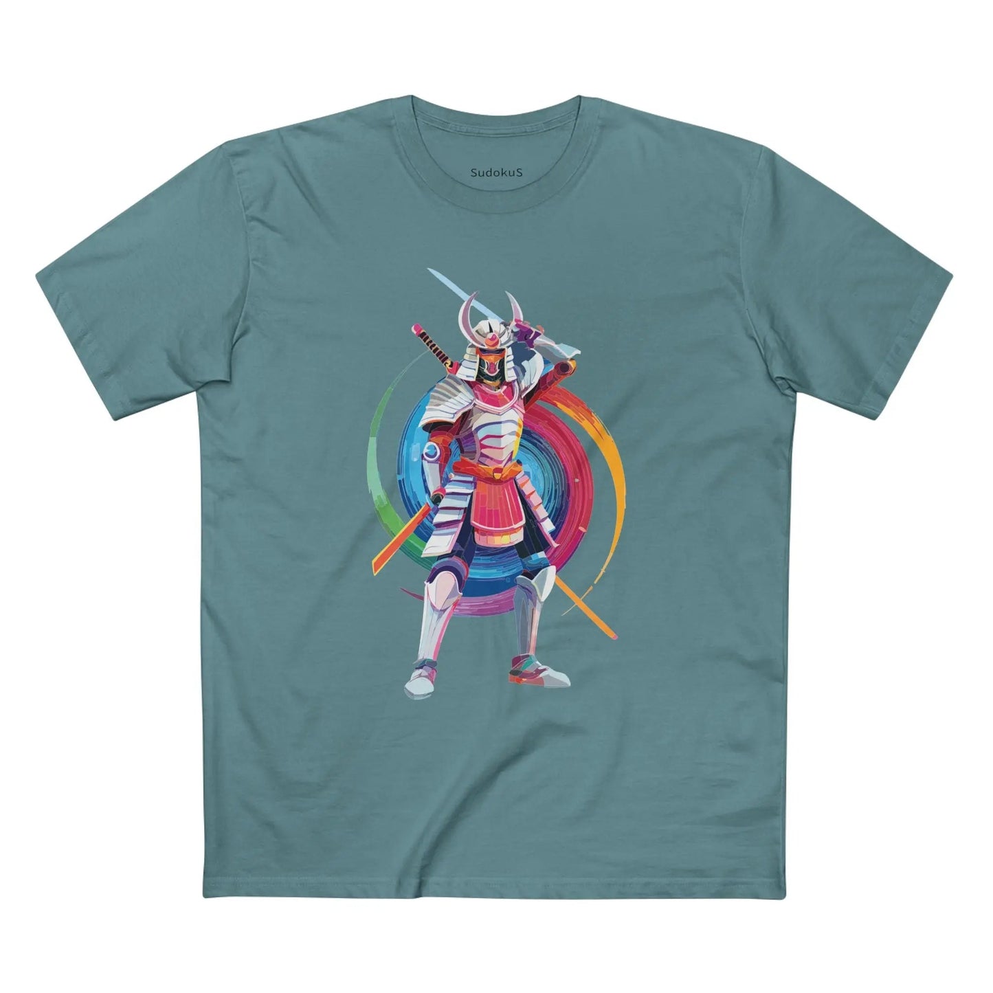 Samurai Graphic Unisex 100 Cotton Staple Tee 28