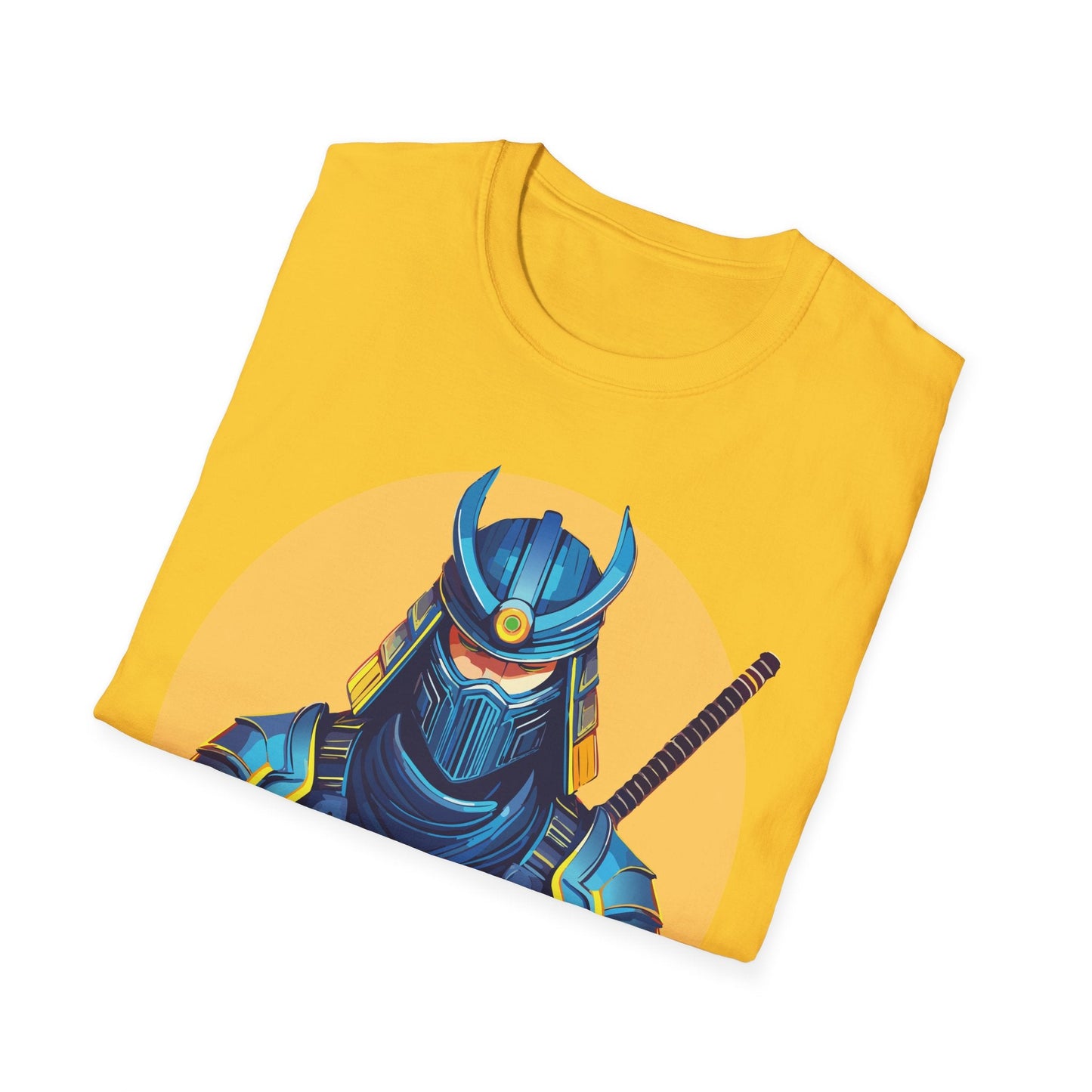 Samurai Shirt Unisex Softstyle T Shirt 100 Percent Ring Spun Cotton Tee For Everyday Comfort