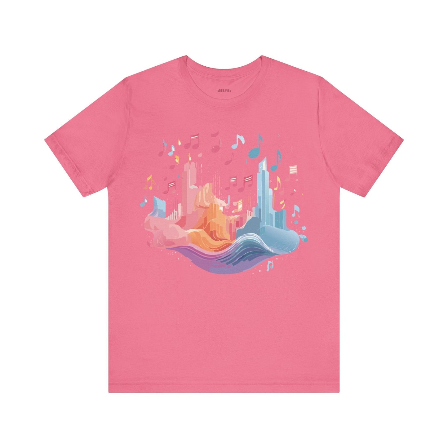 Music Graphic Tee Unisex Jersey Short Sleeve Art Design Adelpha Vintage Artwork Premium