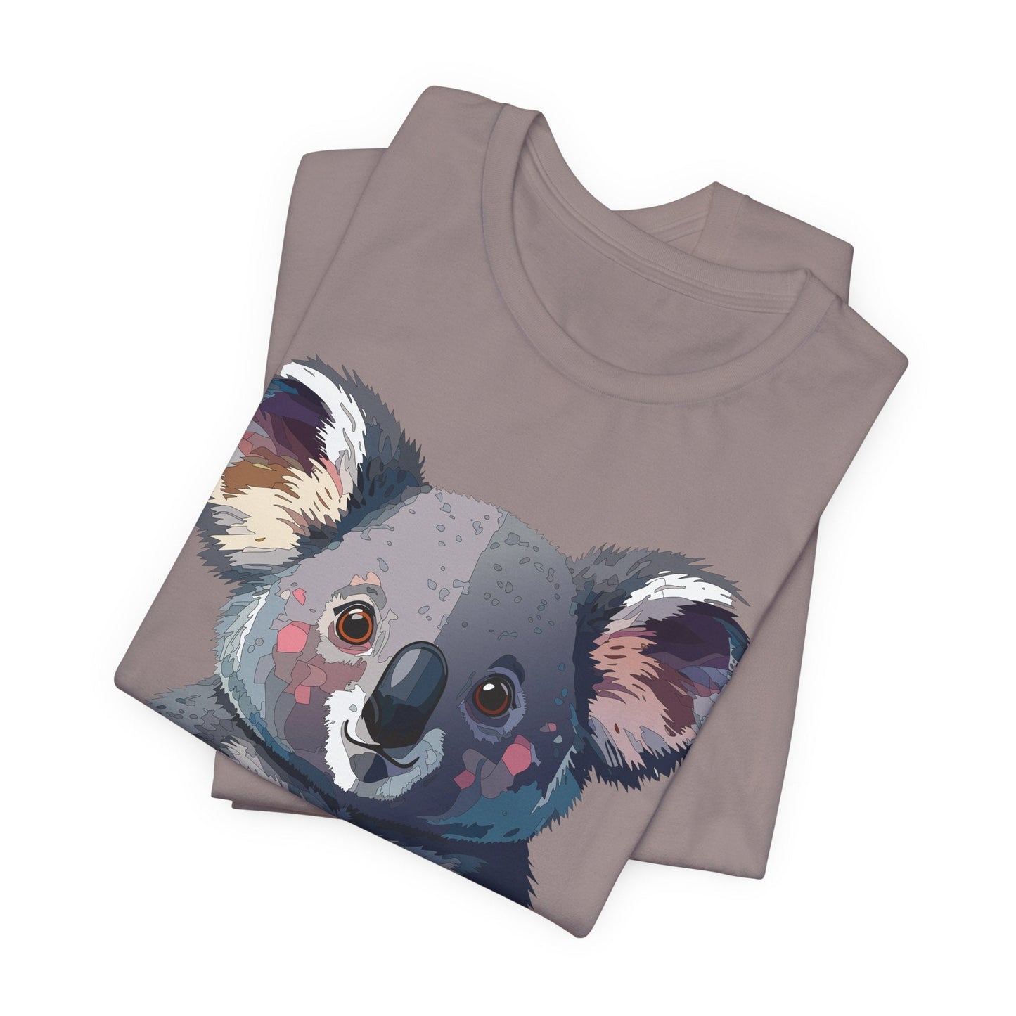 Unisex Animal Shirt With Animal Art Design Tee Wild Animals Short Sleeve Jersey Cotton