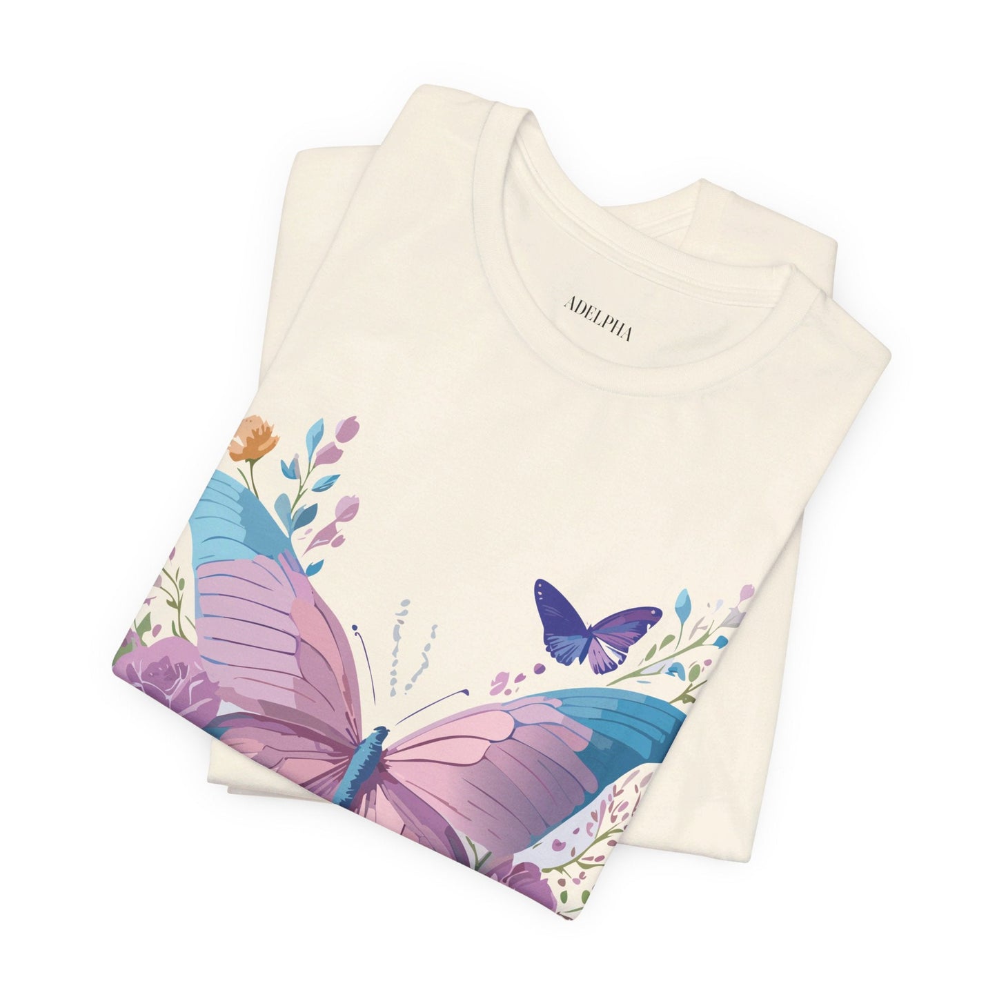 Butterfly Graphic Tee Unisex Jersey Short Sleeve Adelpha Artwork