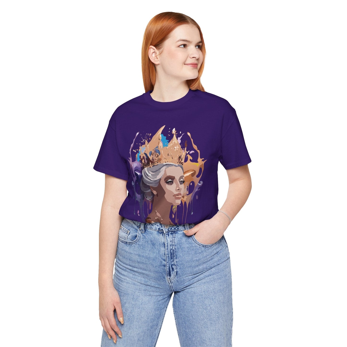 Queen Graphic T Shirt Adelpha Unisex Jersey Short Sleeve Art Design Tee Vintage Inspired Artwork