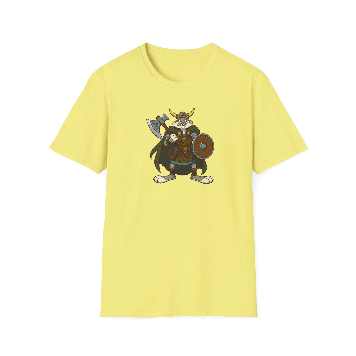 Bugs Bunny T Shirt Cartoon Design Unisex Graphic Tee Gildan Softstyle 64000 Animation Artwork
