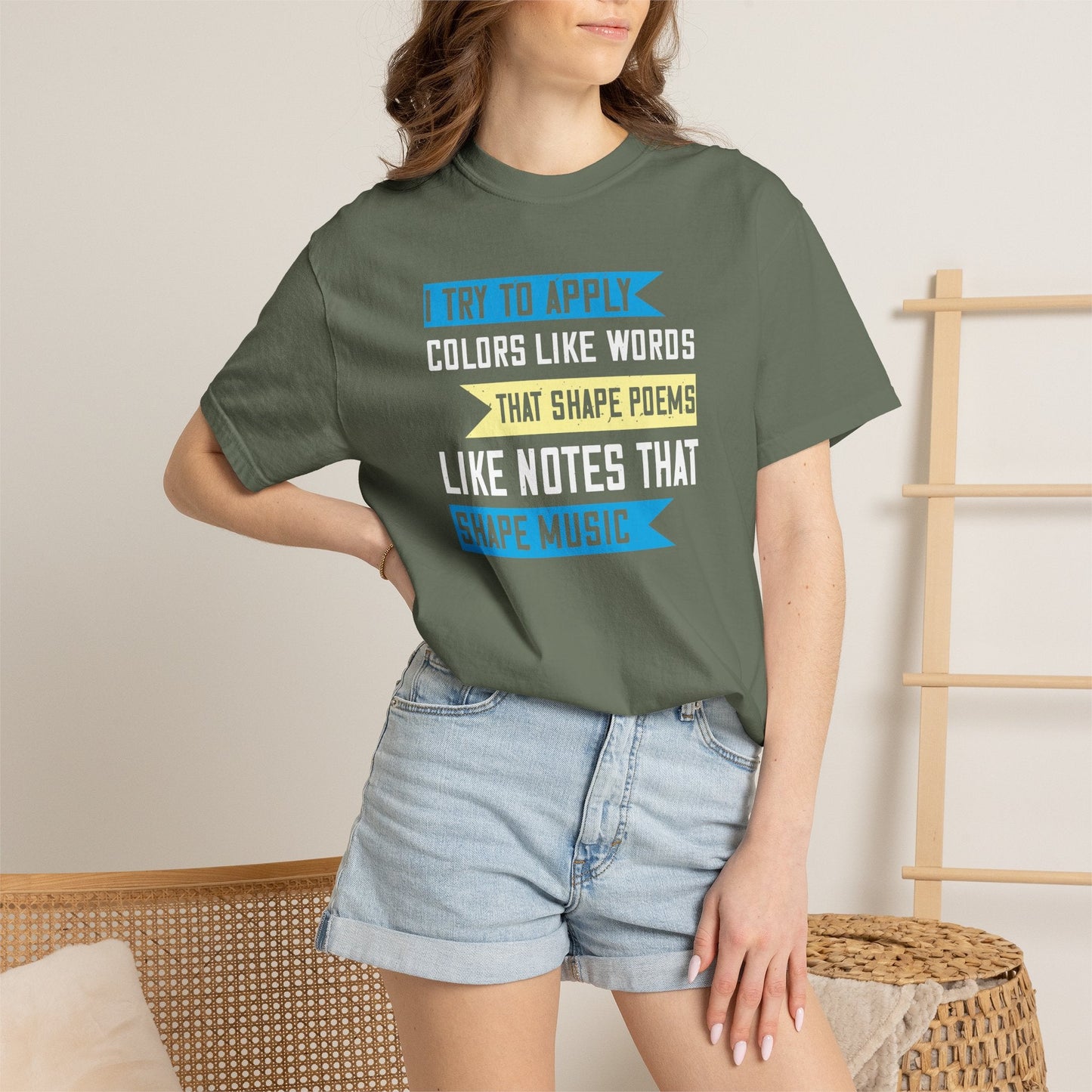 Music Graphic Design Unisex Cotton T-shirt m