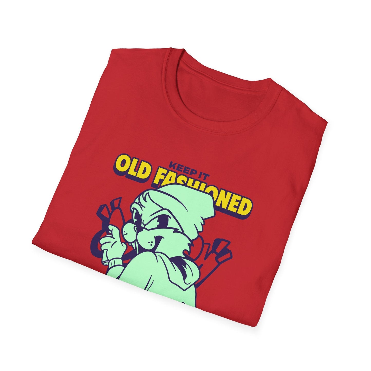 Funny Animals Tees Unisex T Shirt Gildan Softstyle 64000 100 Percent Ring Spun Cotton