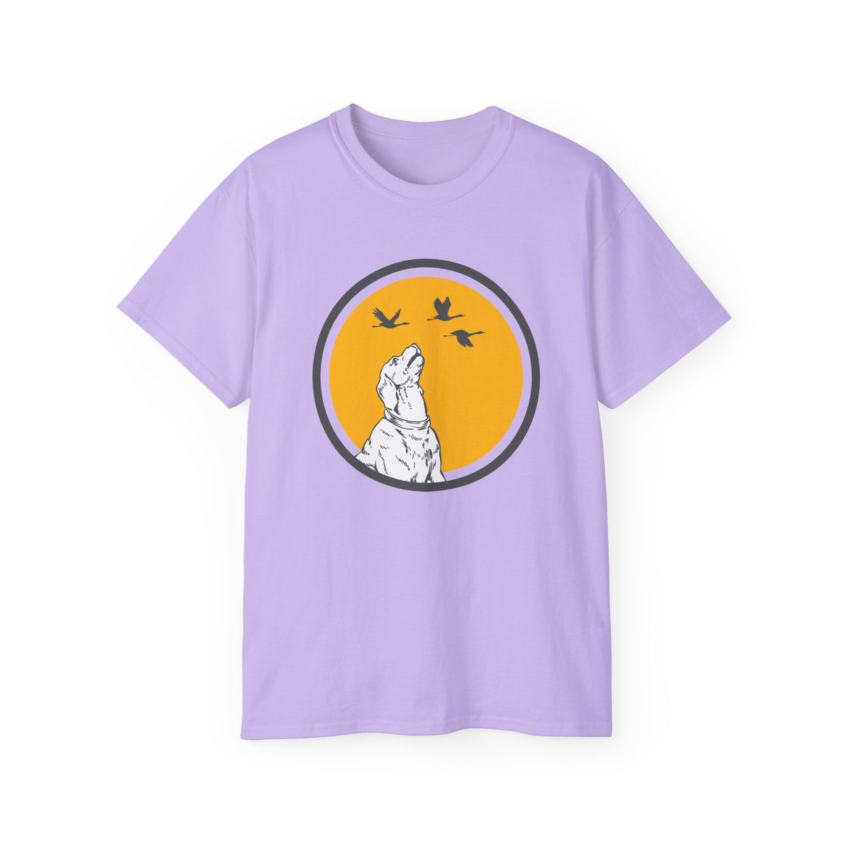 Howling Wolf Moon T-Shirt | Crescent Moon Graphic Tee