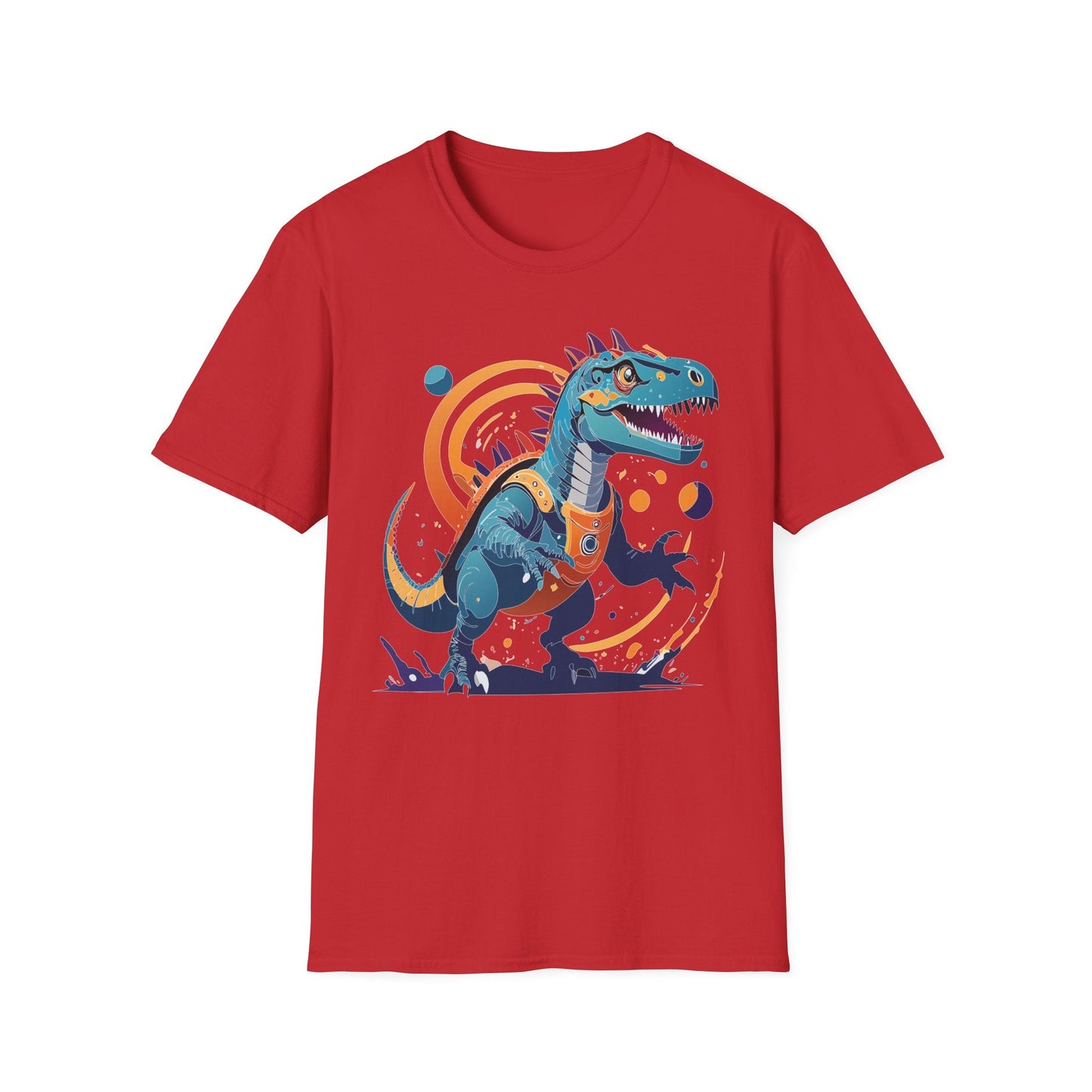 Unisex Alien T Shirt Cosmos Tee With Alien Design Gildan Softstyle 64000 Ring Spun Cotton