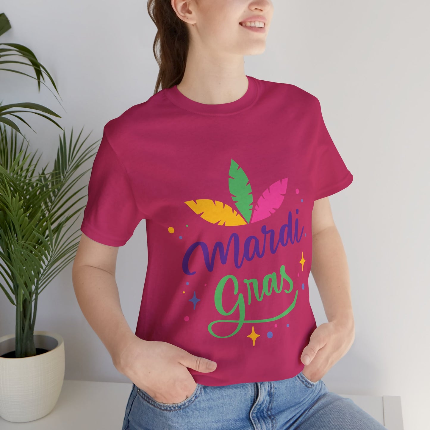 Camiseta unisex de algodón para carnaval