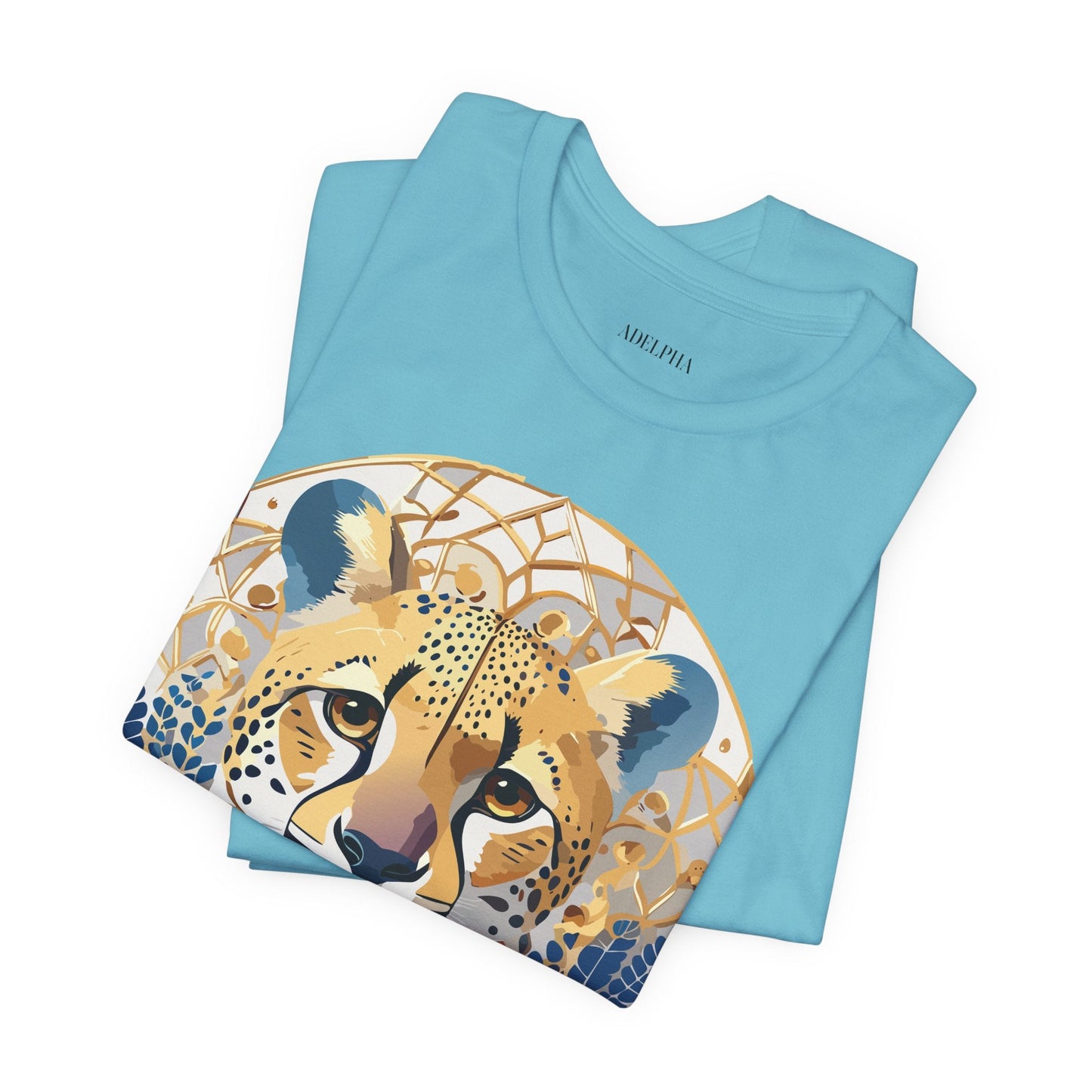 Medallion Graphic Unisex 100 Cotton Vintage Animal Medal Artwork Tee 53