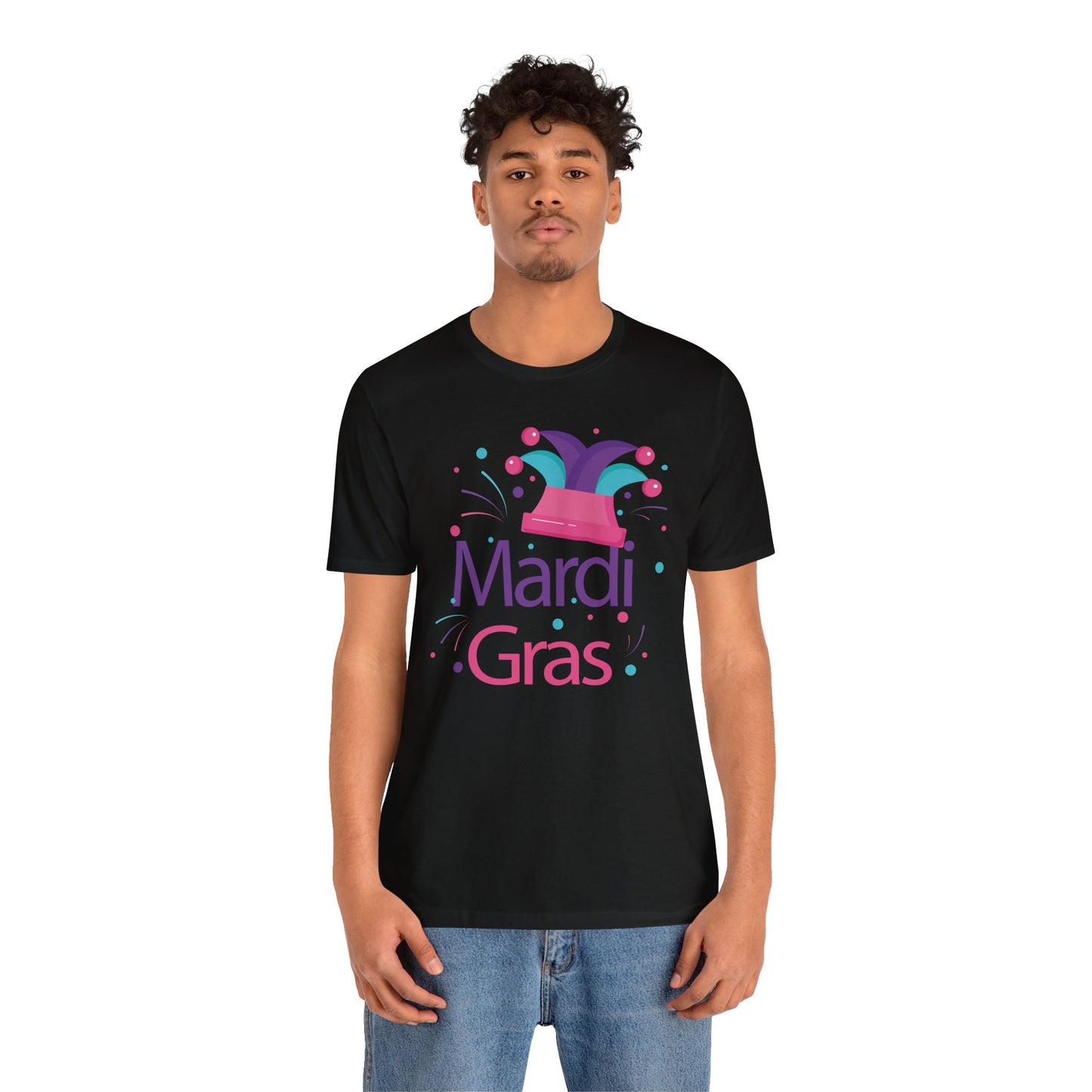 Unisex Cotton Tee Shirt for Mardi Gras