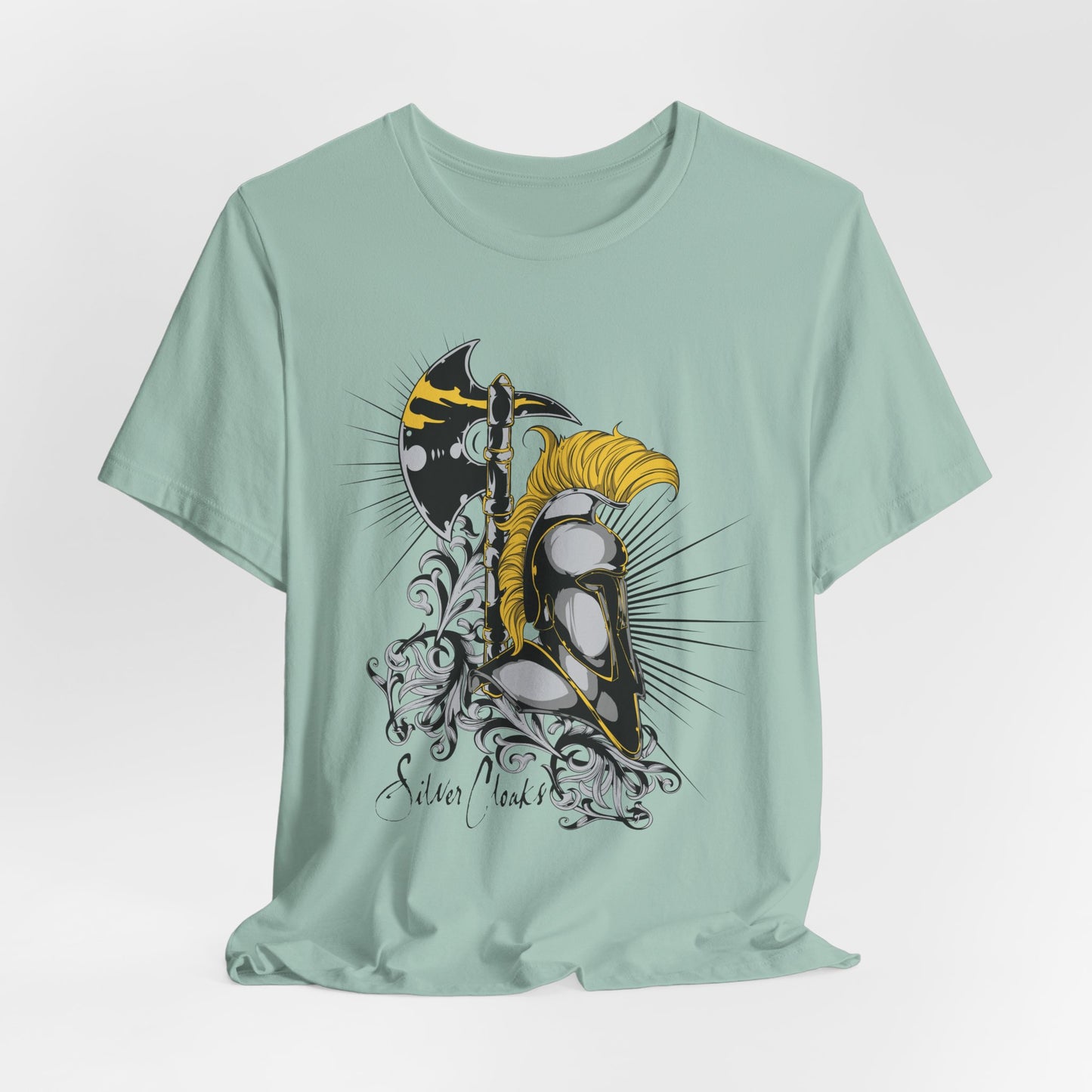 Stylish Armor Graphic Tee, Artistic Tee, Graphic T-Shirt, Artistic Vintage T-Shirt, Vintage Shirt