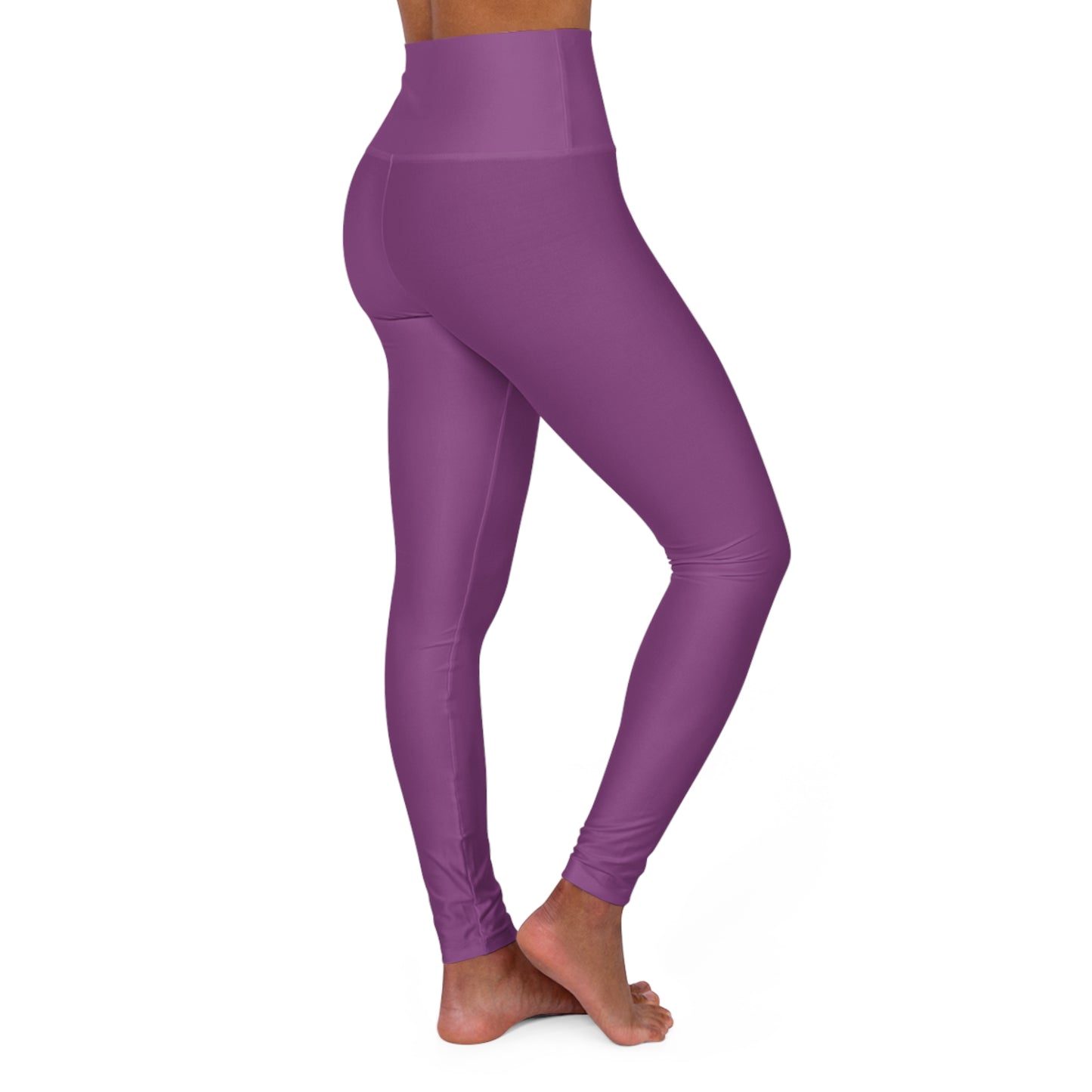 Grape Soda Bordo Color High-Waist Yoga Leggings Women's Seamless Poly-Span Stretchy Pants XS-2XL