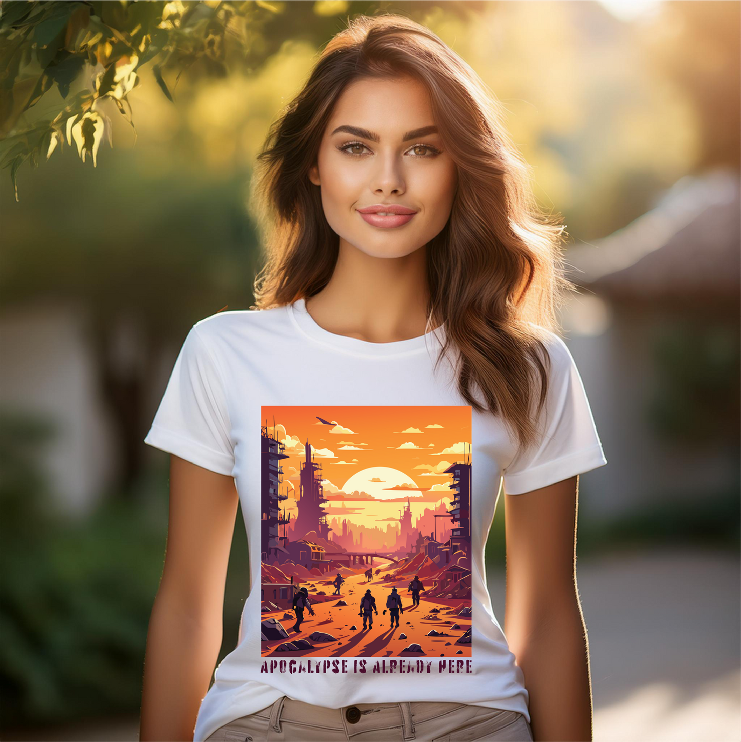 Cataclysm Shirt Doomsday Tee Unisex Premium Cotton Staple Tee Original Art Design By Retro2Nova