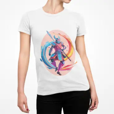 Samurai Graphic Unisex 100 Cotton Staple Tee 20