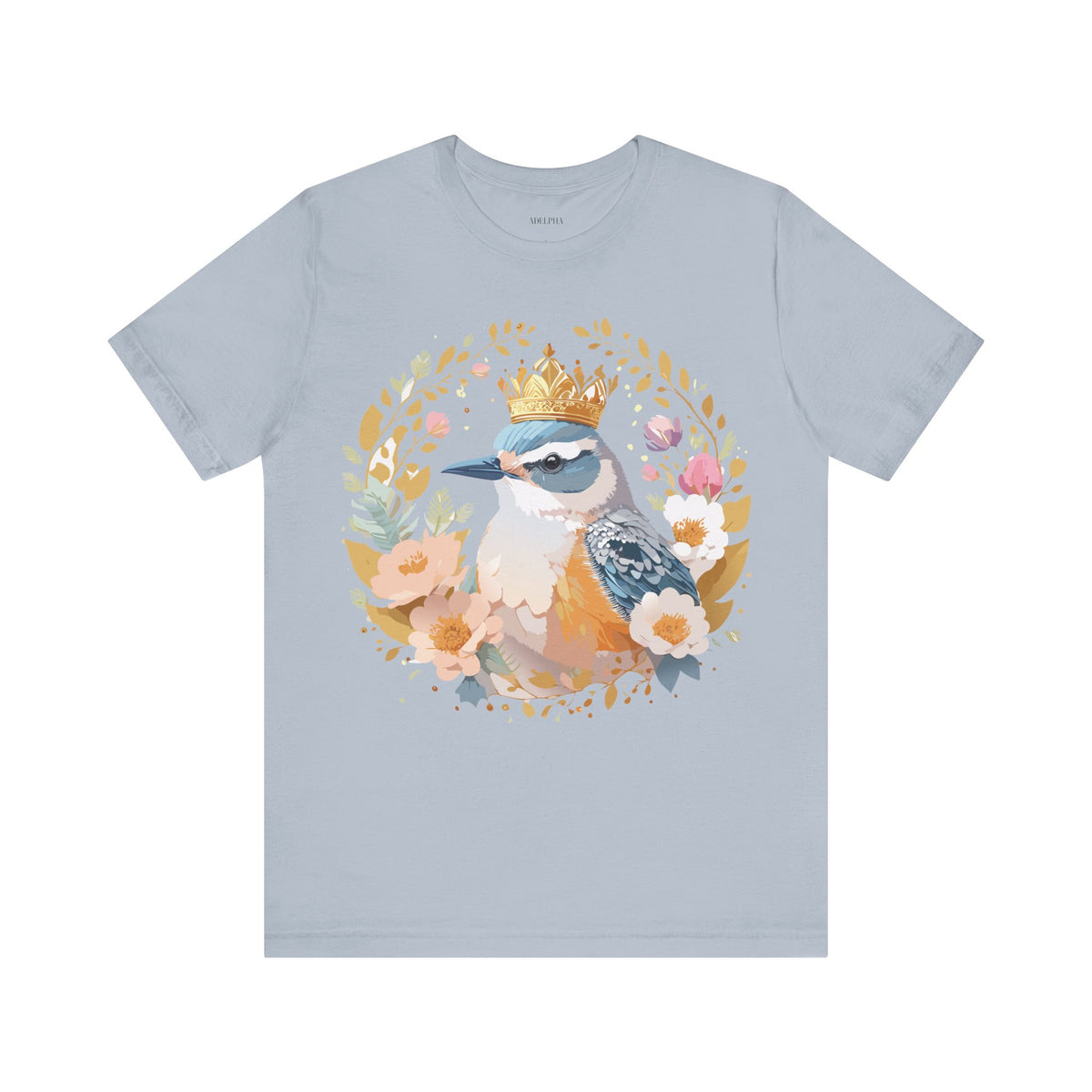 Medallion Graphic Unisex Cotton Bella+Canvas Tee with Art Design d54