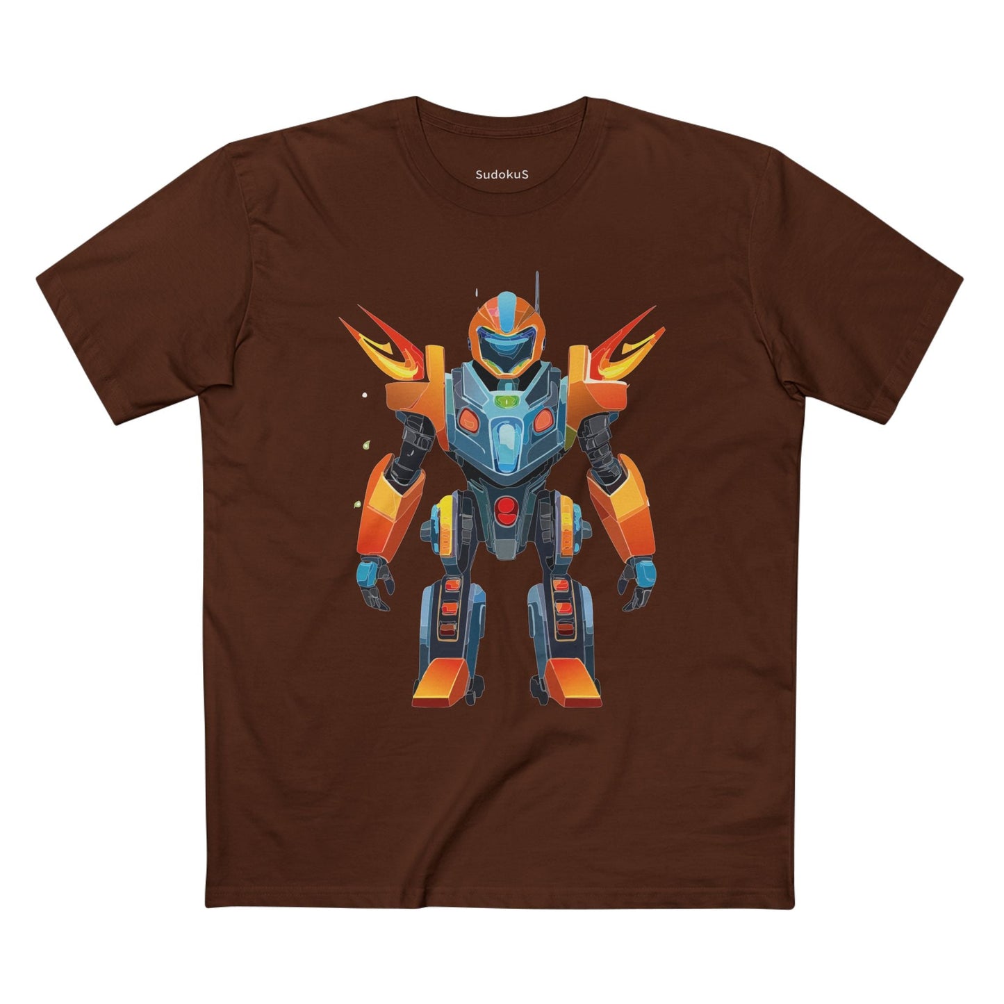 Cyborg Robot Graphic Unisex 100 Cotton Staple Tee 5