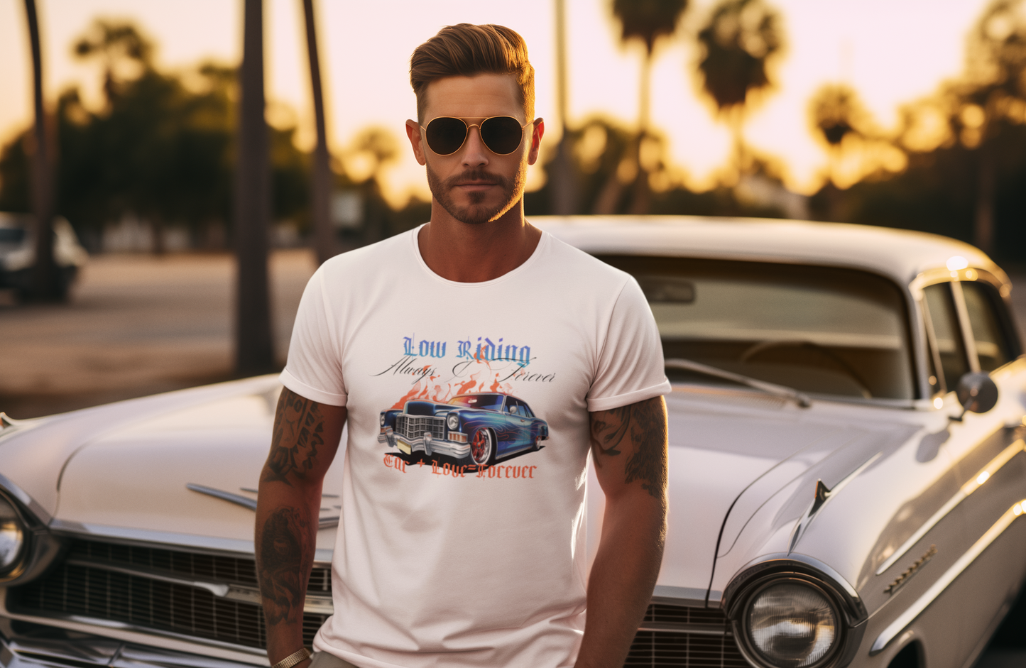 Retro Car Shirt RC28 Vintage Car Tee Unisex Premium Cotton With Original Art Design