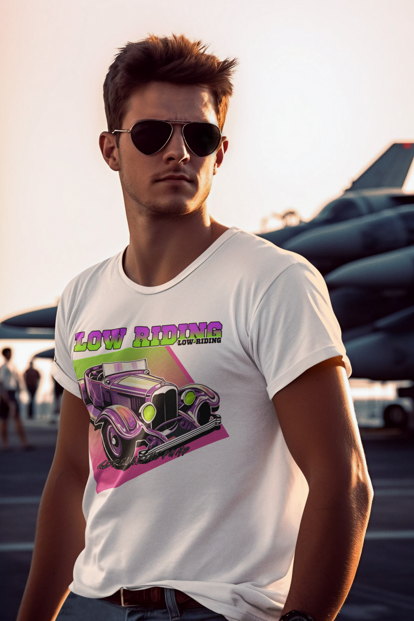 Retro Car Shirts Vintage Car Shirts RC 9 Unisex Premium Cotton Tee With Original Art Design