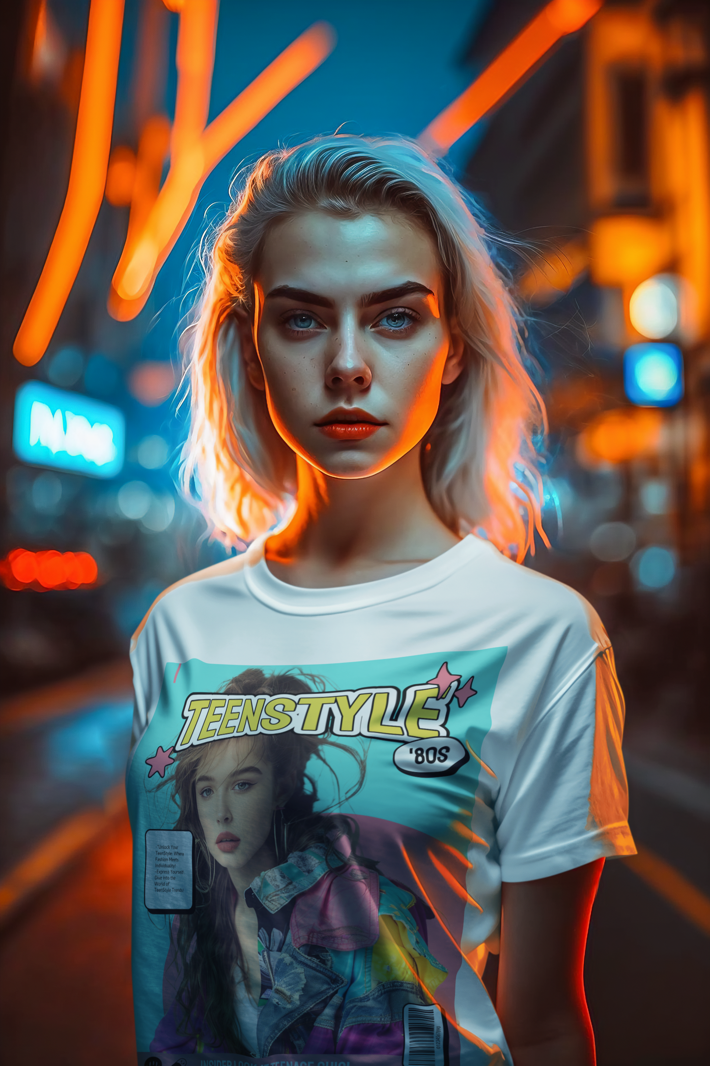 Magazine Cover Shirt Unisex Jersey Short Sleeve Tee Lightweight Breathable Fabric