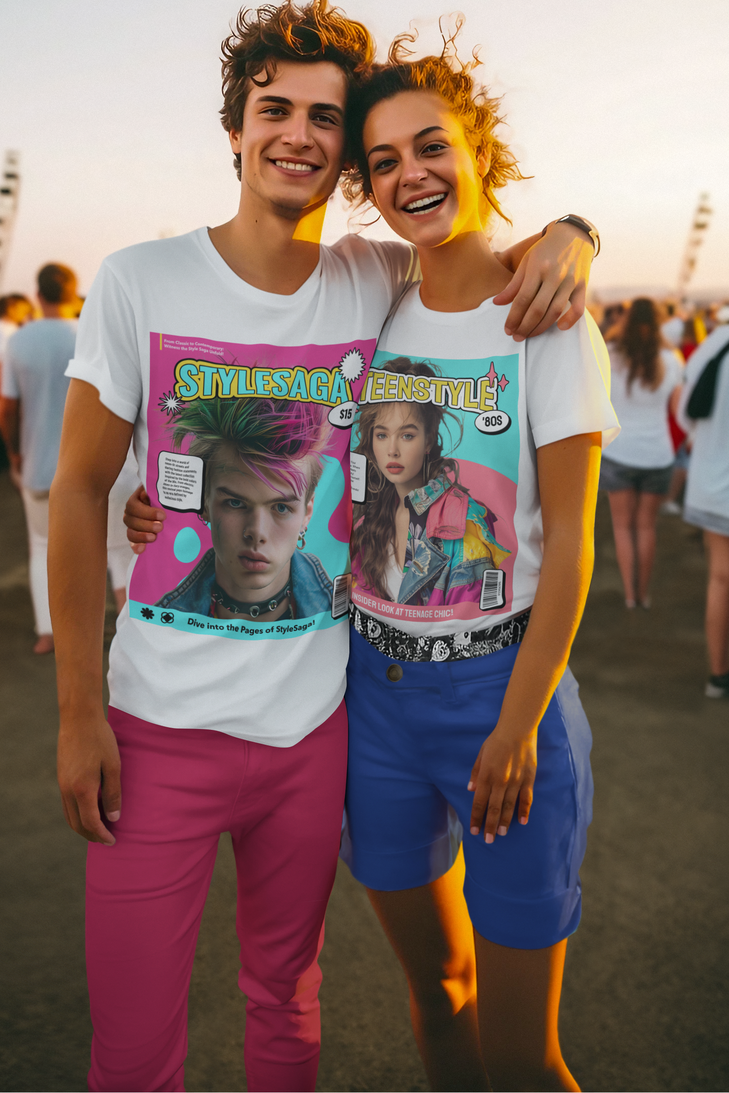 Magazine Cover Shirt Unisex Jersey Short Sleeve Tee Lightweight 4.2 Oz