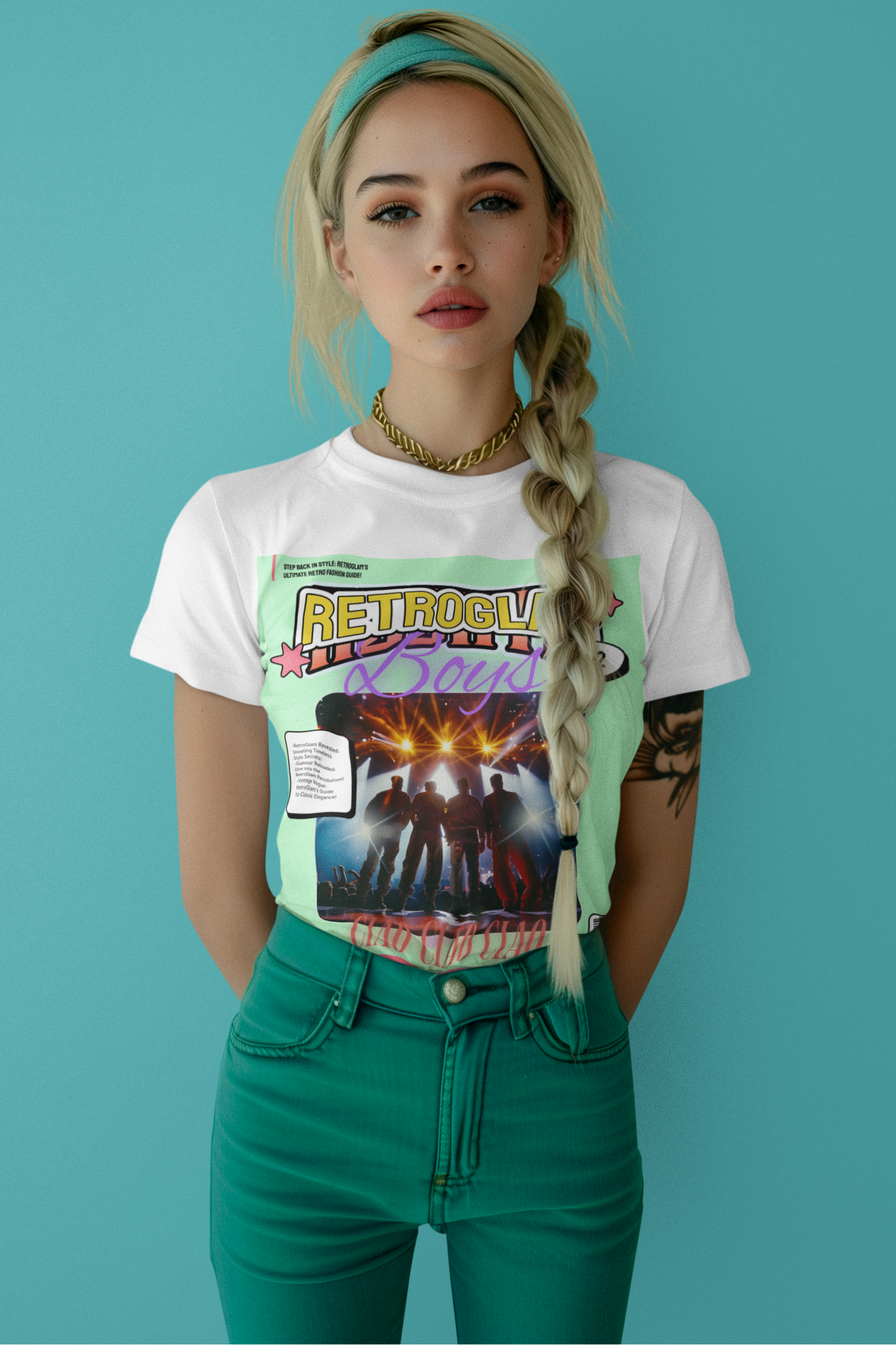 Magazine Cover Shirt Unisex Short Sleeve Tee Lightweight Breathable Fabric