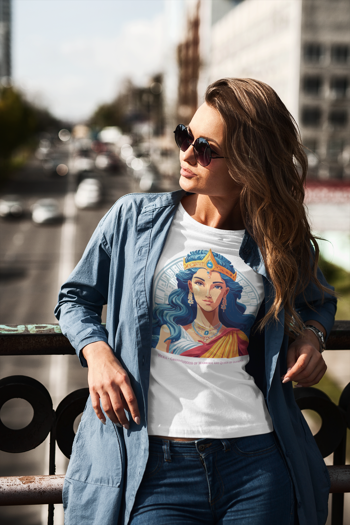 Hera Goddess Shirt Unisex Graphic Cotton Tee With Original Retro2Nova Artwork Soft Vintage Inspired