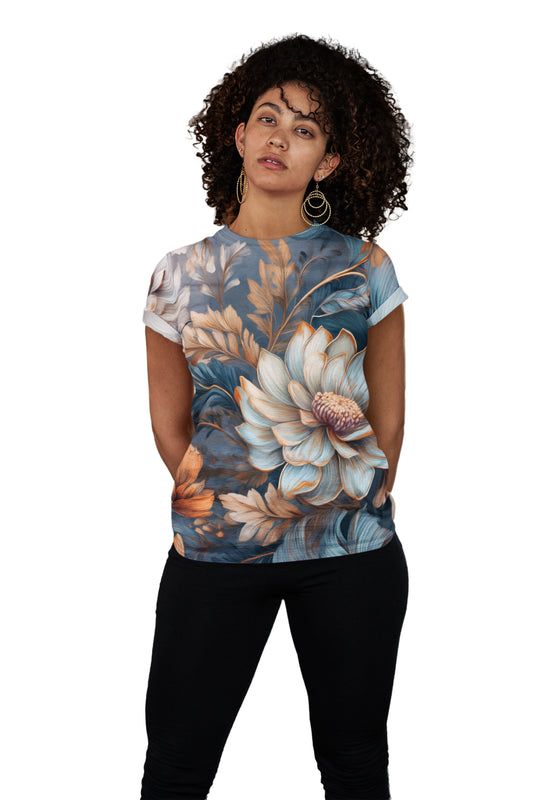 Unisex Floral Shirt, Floral Tee Shirt