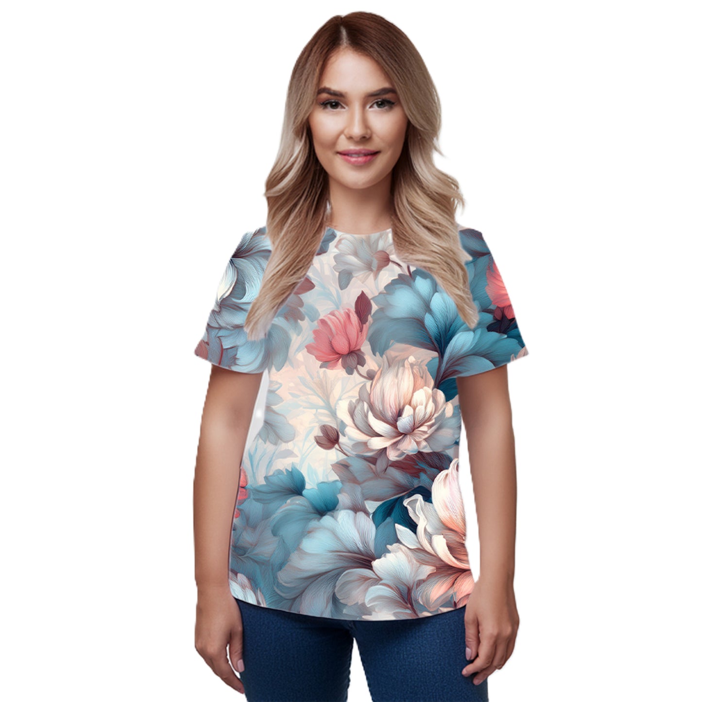 Unisex Floral Shirt, Floral Tee Shirt