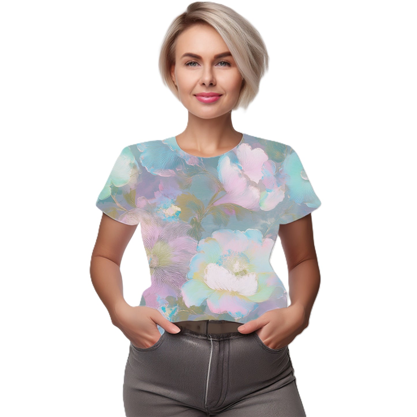 Unisex Floral Shirt, Floral Tee Shirt