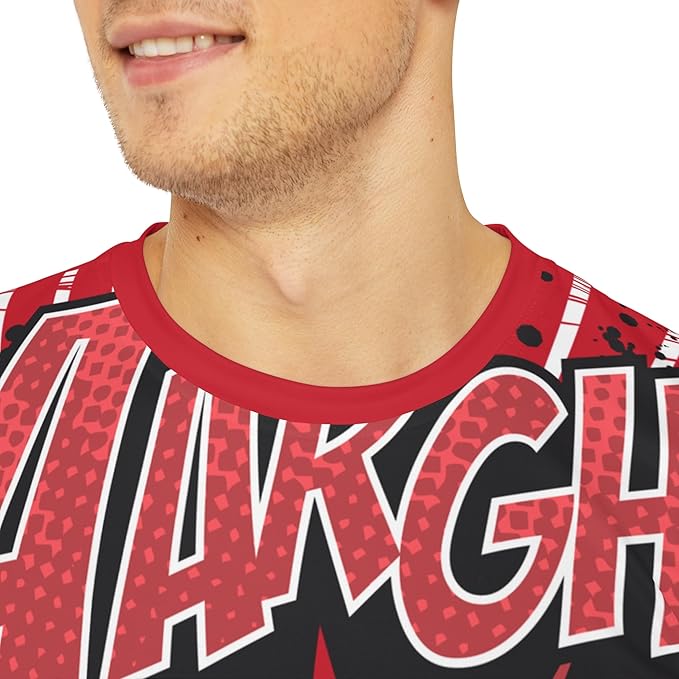 Be2 Fun Graphic T-Shirt, Art Design Poly Shirt, All Over Print Graphic Tee, Funny Print T-Shirt, Funny Game Tees