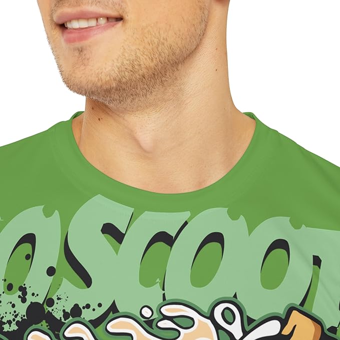 Be6 Fun Graphic T-Shirt, Art Design Poly Shirt, All Over Print Graphic Tee, Funny Print T-Shirt, Funny Art Tees