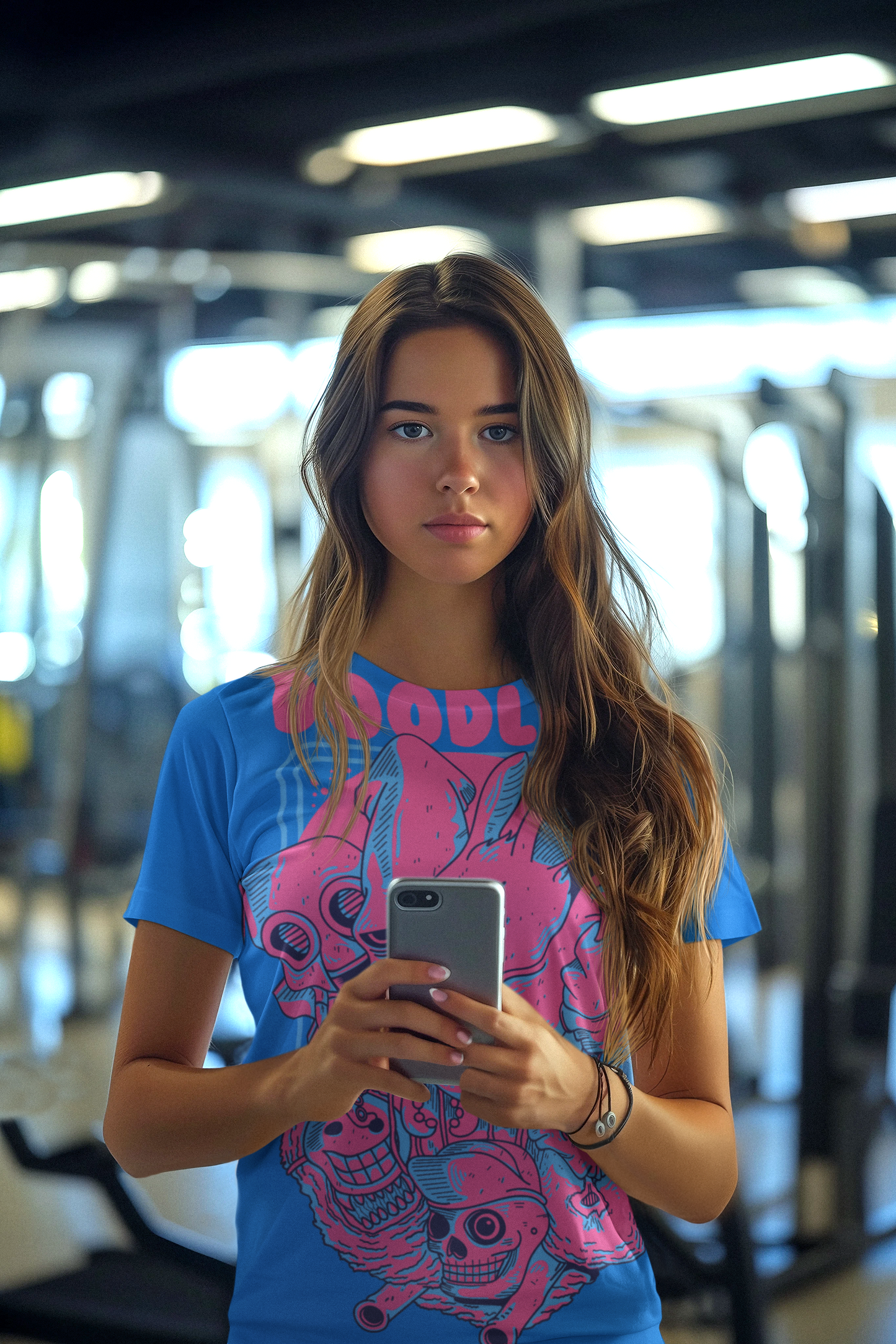 59-Be Fun Graphic T-Shirt, Art Design Poly Shirt, All Over Print Graphic Tee, Monsters T-Shirt, Cartoon Tees