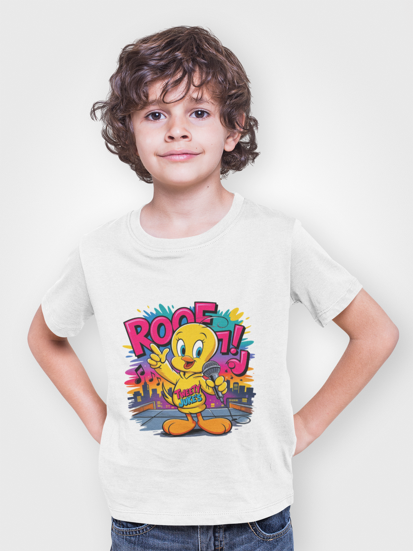 Kids Cartoon T Shirt, Animation Shirt