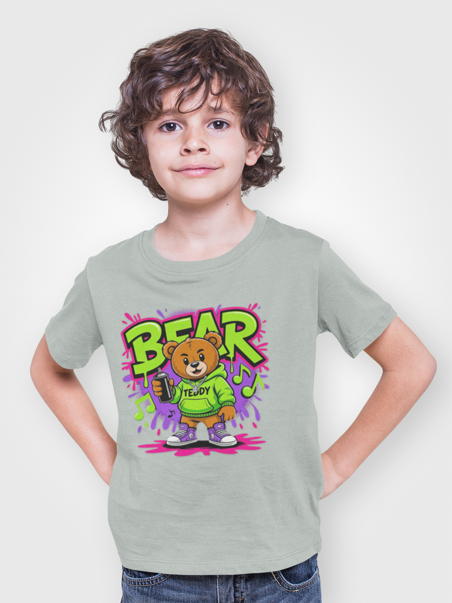 Kids Cartoon T Shirt, Animation Shirt 2