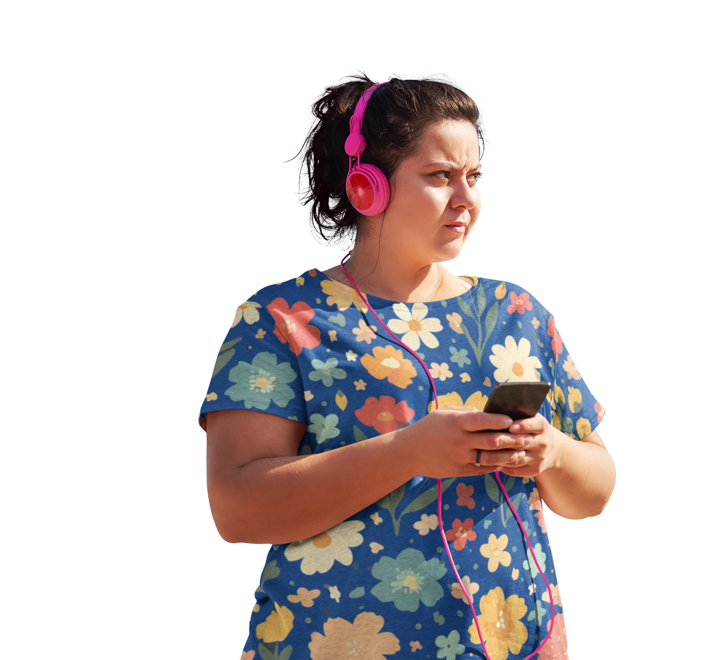 Unisex Floral Shirt, Floral Tee Shirt, Floral T-Shirt, T Shirt with Flowers