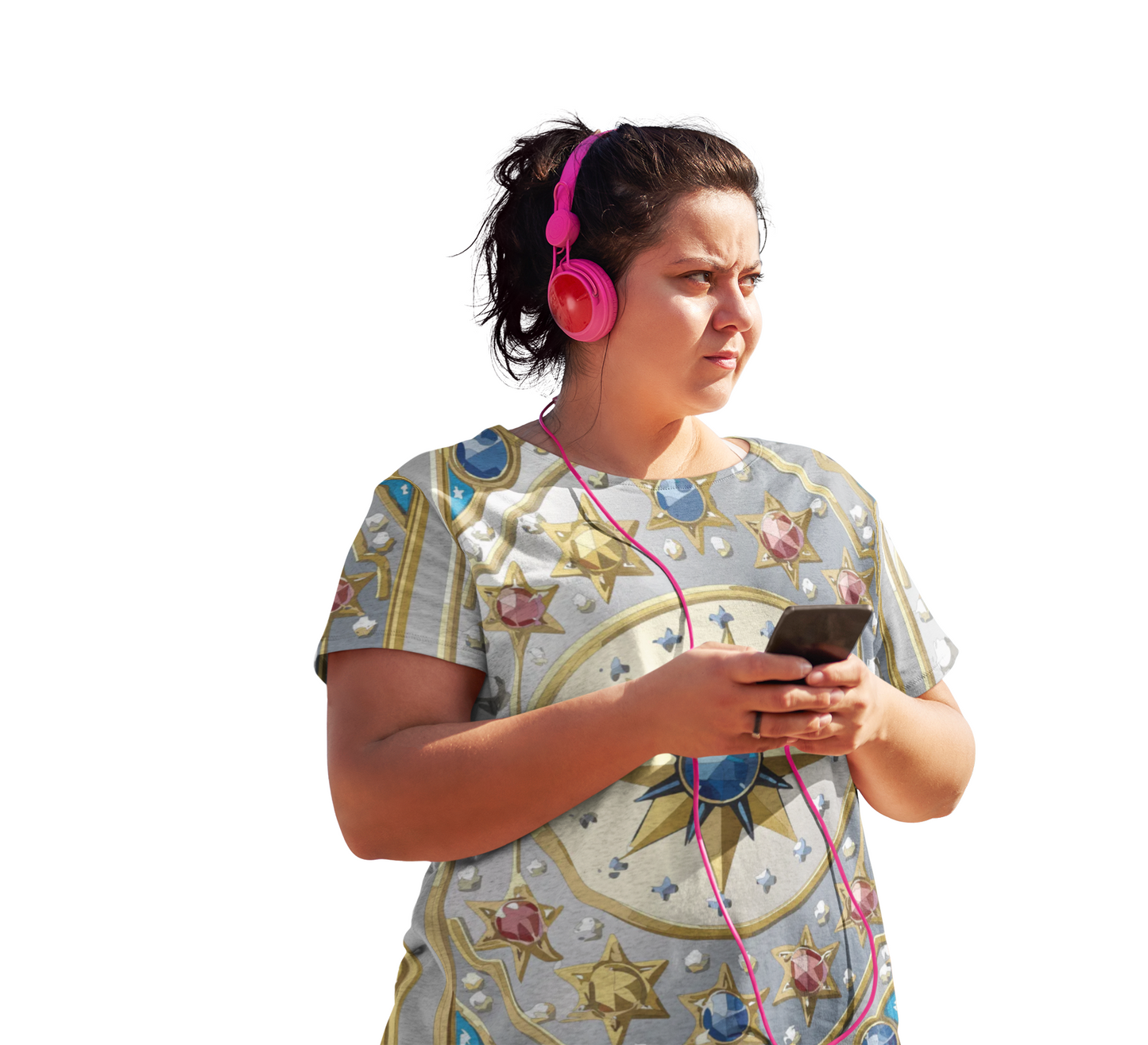 14-Card Deck Graphic T-Shirt, Art Design Poly Shirt, All Over Print Graphic Tee, Playing Cards T-Shirt, Playing Cards Tees