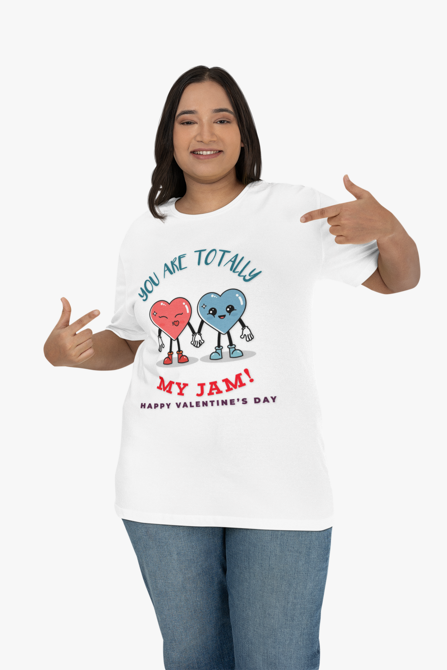 You Are Totally My Jam T-Shirt, T-Shirt with Love, Valentine Day Tees, Unisex Cotton Tee with Art Design 30