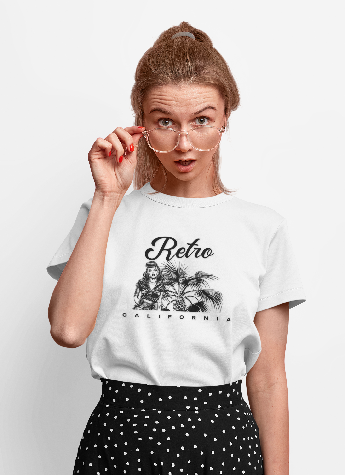 Retro California T-Shirt Unisex Cotton Vintage Palm Beach Graphic Tee