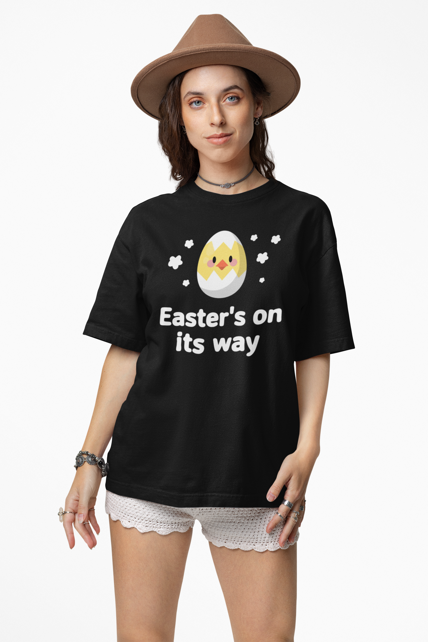 Easter Day T Shirt with Easter Design and Signature Print Unisex Gildan Softstyle Tee One Hundred Percent Cotton
