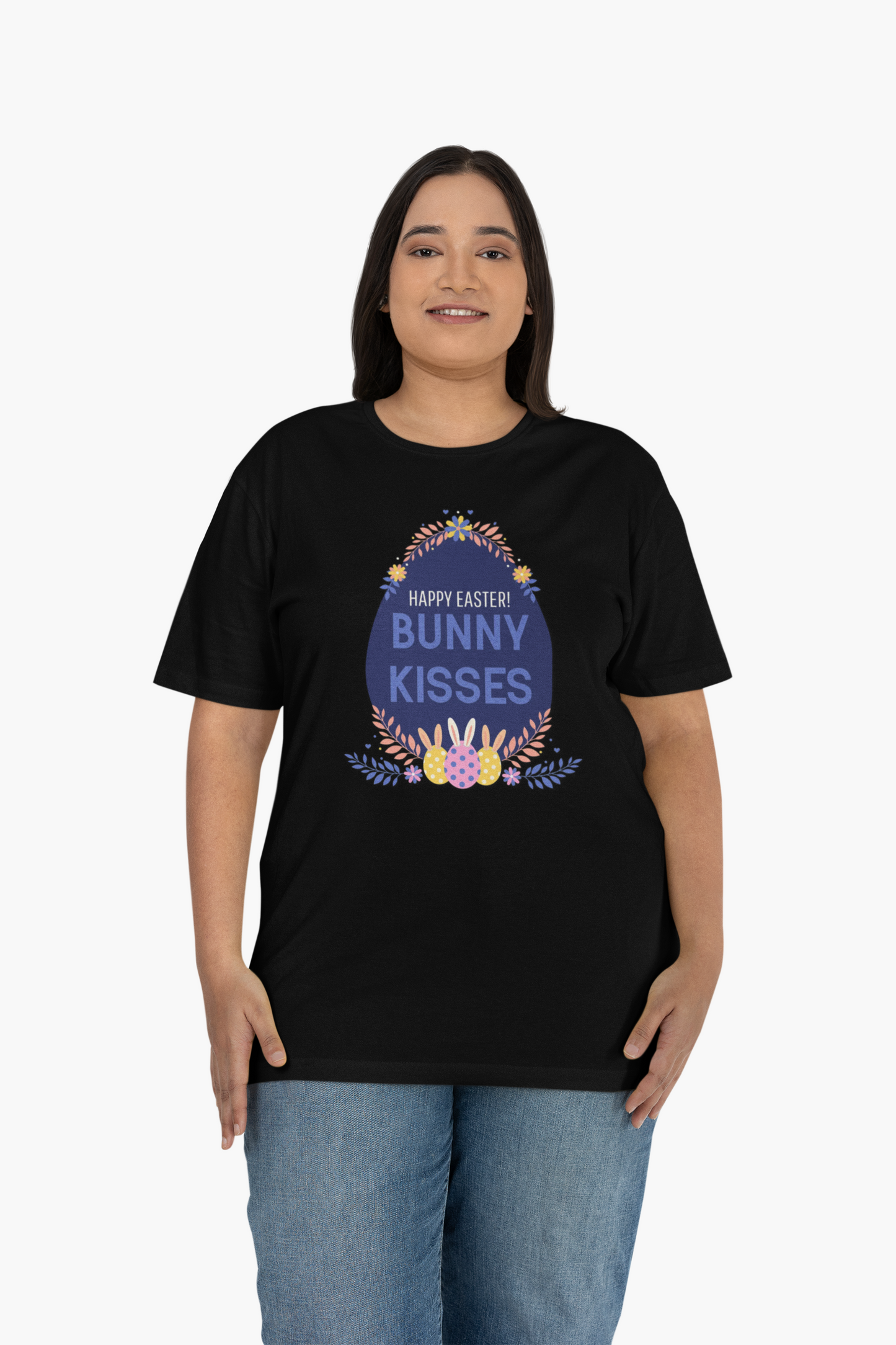 Easter Bunny Kisses T Shirt Unisex Gildan Softstyle Tee With Easter Signature Prints Design