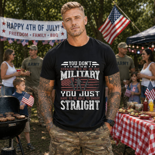 American Flag Graphic Unisex Cotton T-Shirt a1