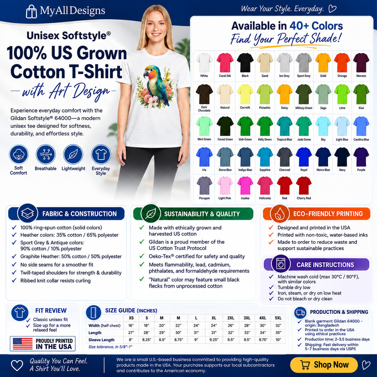 Demonic Beast Head T-Shirt — Horned Monster Cartoon Graphic Tee Unisex 100 Cotton Gildan T-Shirt