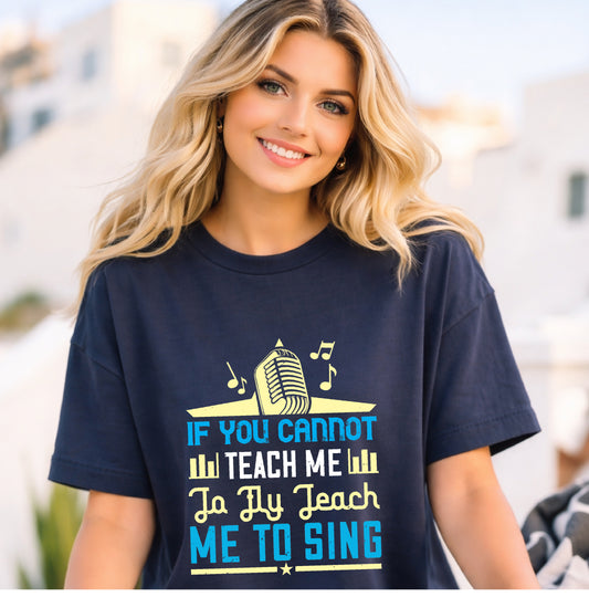 Music Graphic Unisex Heavy Cotton Art Designed T-Shirt m18