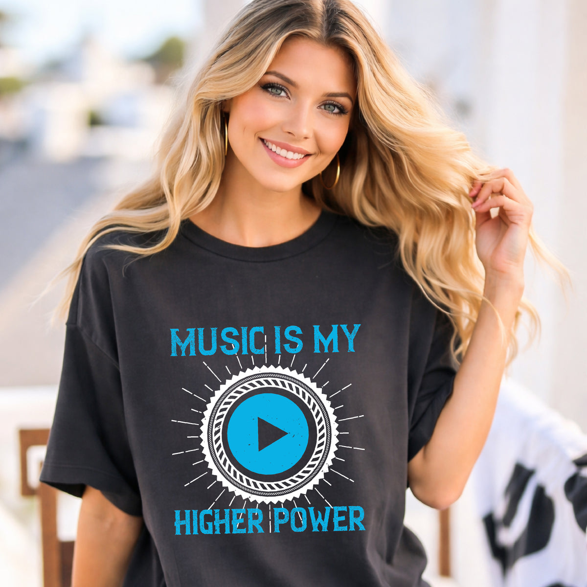Music Graphic Unisex Heavy Cotton Art Designed T-Shirt m30