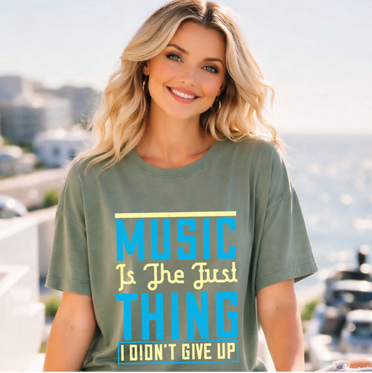 Music Graphic Unisex Heavy Cotton Art Designed T-Shirt m32