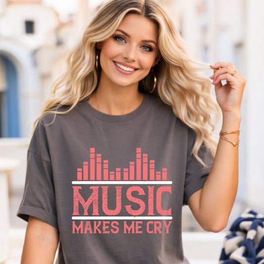 Music Graphic Unisex Heavy Cotton Art Designed T-Shirt m37