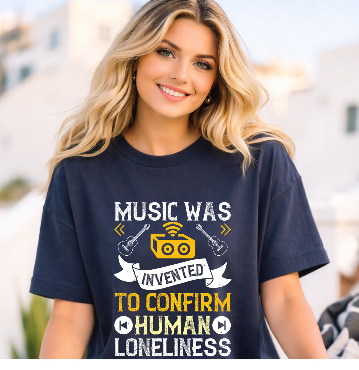 Music Graphic Unisex Heavy Cotton Art Designed T-Shirt m38