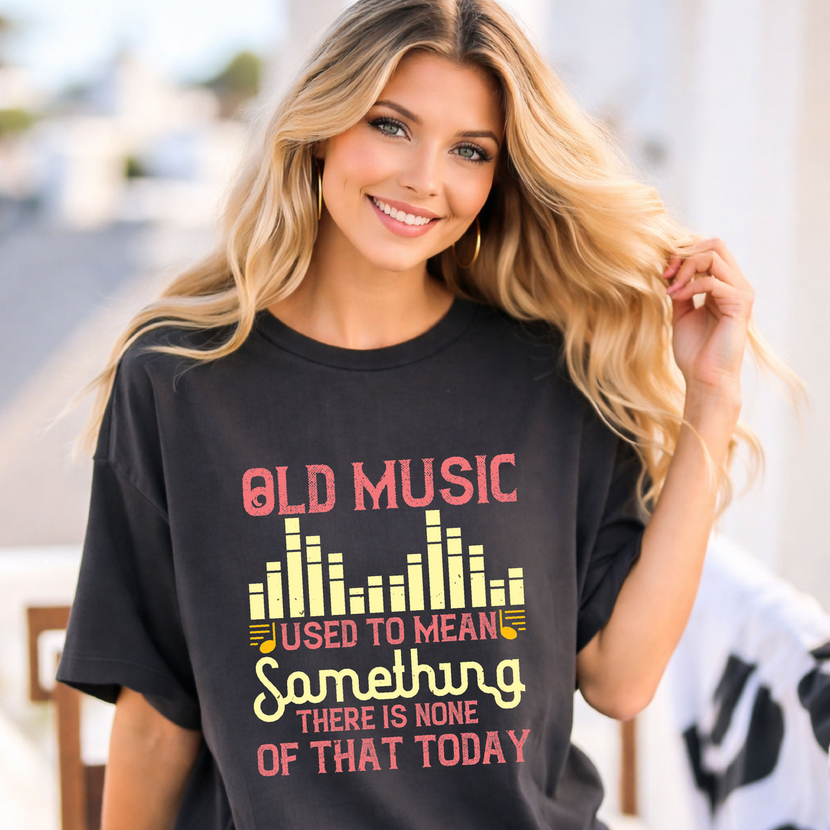 Music Graphic Unisex Heavy Cotton Art Designed T-Shirt m39